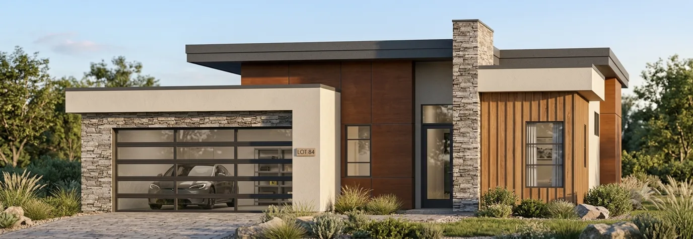 Lot 84 — current project rendering